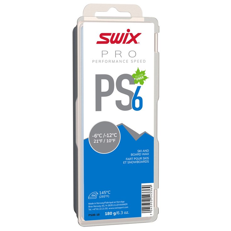 Swix Pro Ps6 180gr Präsentation