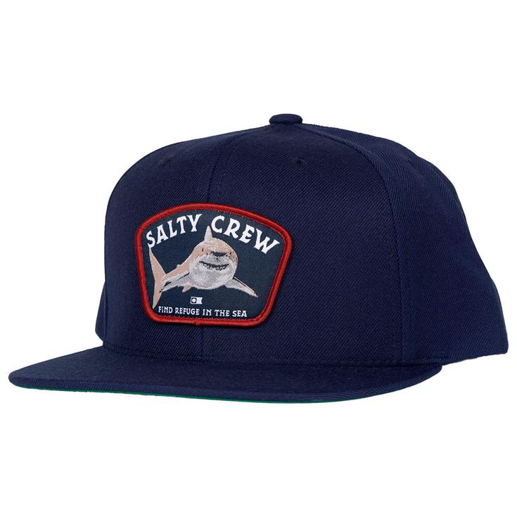Salty Crew Berretto Lurking 6 Panel Navy Presentazione