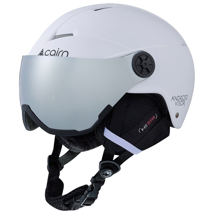 Cairn Android Visor Mat White 