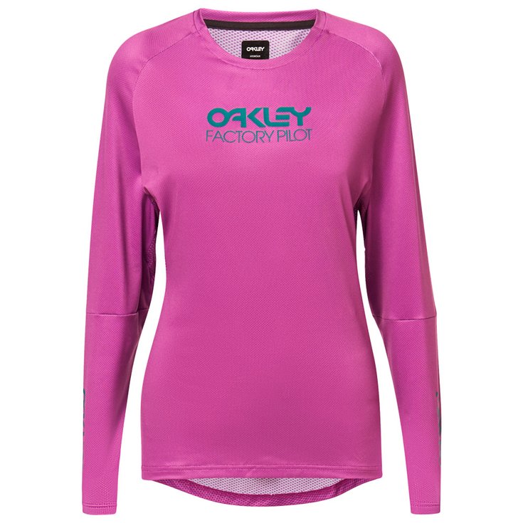 Oakley MTB jersey Wmns Factory Pilot LS Jersey Ultra Purple Overview