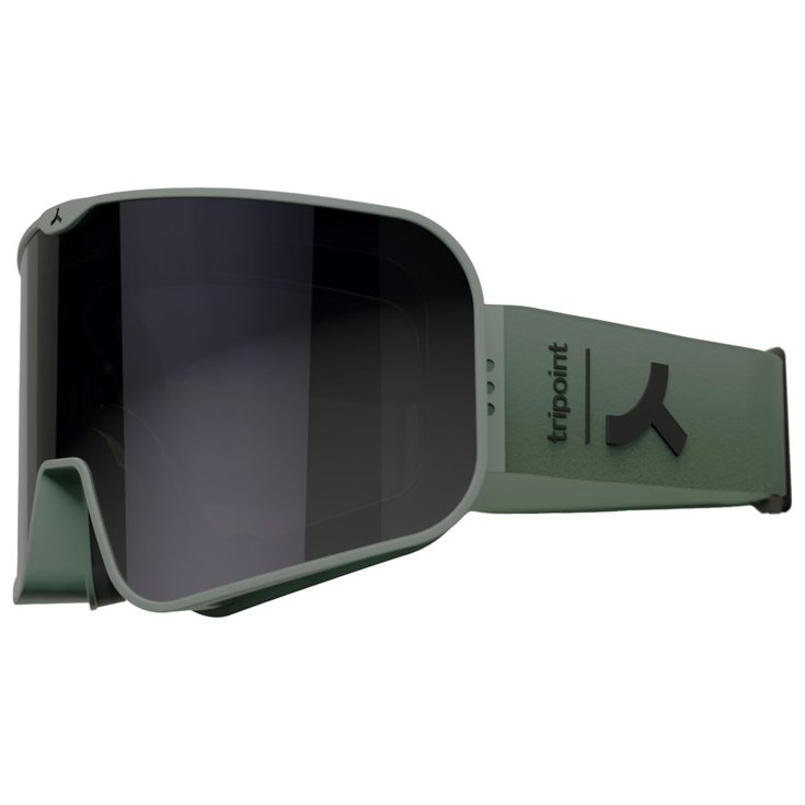 Tripoint Goggles Tumba Peak Matt Camo Green Smoke Lens Overview