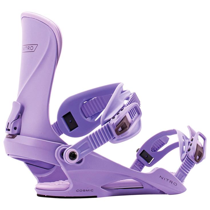 Nitro Snowboardbindung Cosmic Lavender Präsentation