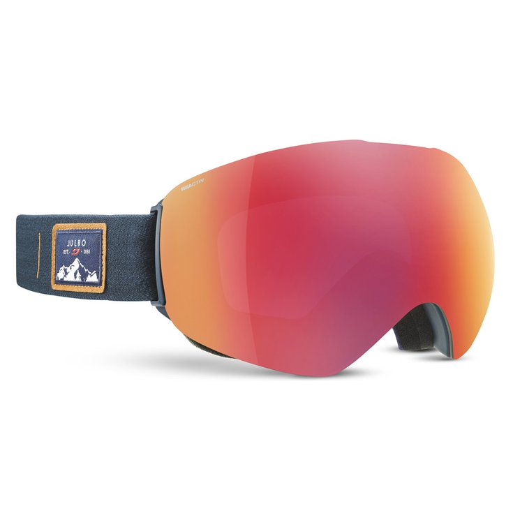 Julbo Goggles Skydome Bleu Reactiv All Around 2-3 Multilayer Fire Overview