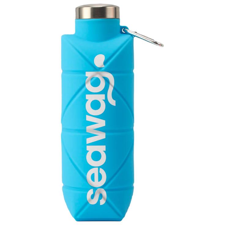 Seawag Cantimplora Foldable Water Bottle Blue Presentación