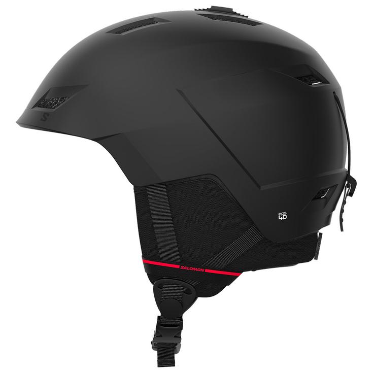 Salomon Helm Pioneer Lt Round Fit Black Präsentation
