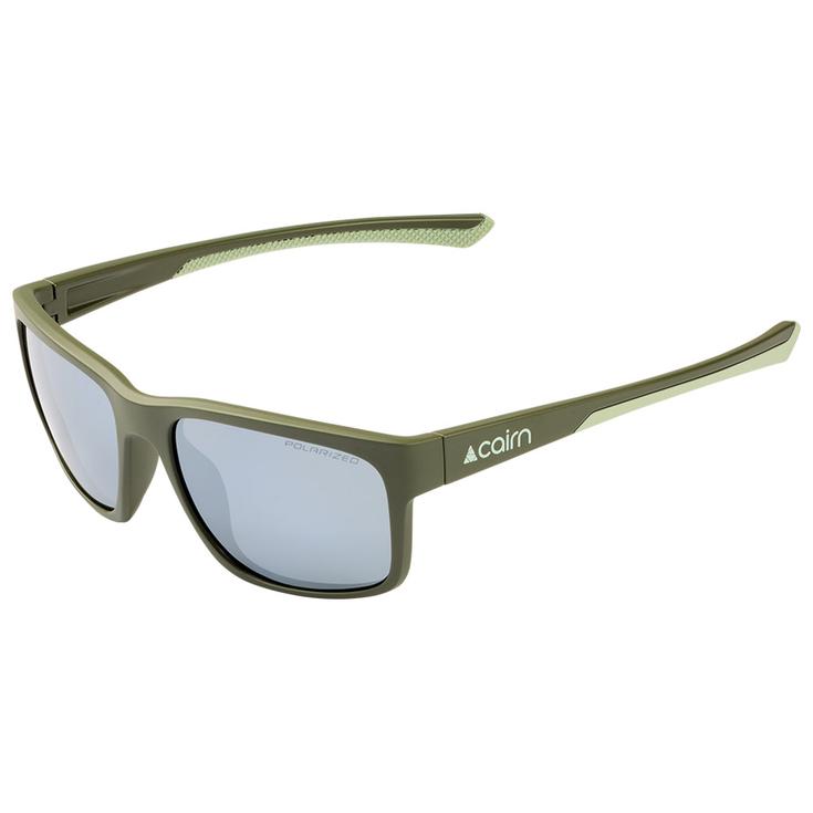 Cairn Sonnenbrille Swim Mat Khaki Agate Grey Polarized Präsentation