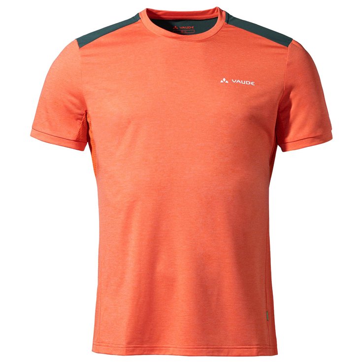 Vaude Tee-shirt de rando Men's Scopi T-Shirt III Glowing Red Présentation