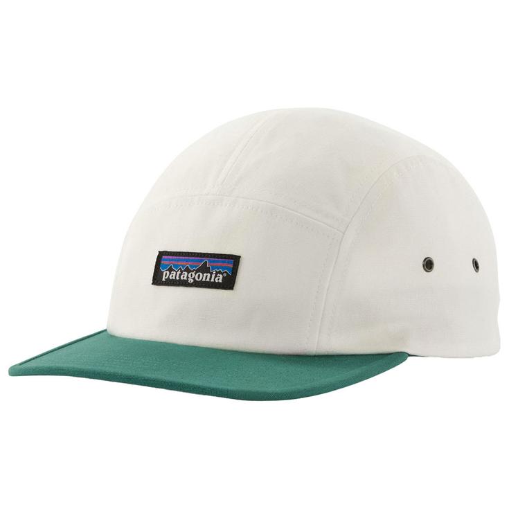 Patagonia Casquettes Graphic Maclure Hat P-6 Label Birch White Présentation