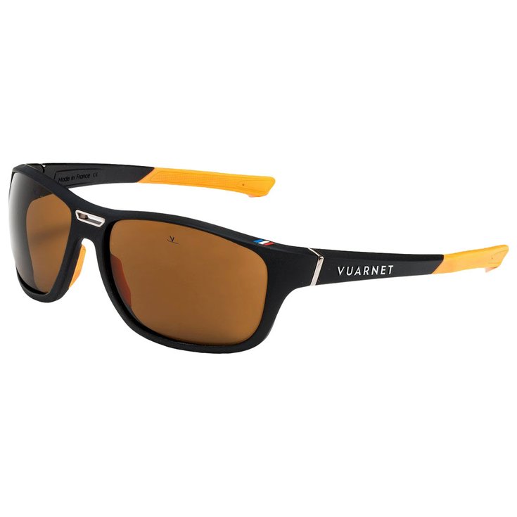 Vuarnet Sunglasses Vl1928 Racing Noir Mat Orange Brown Polar Overview