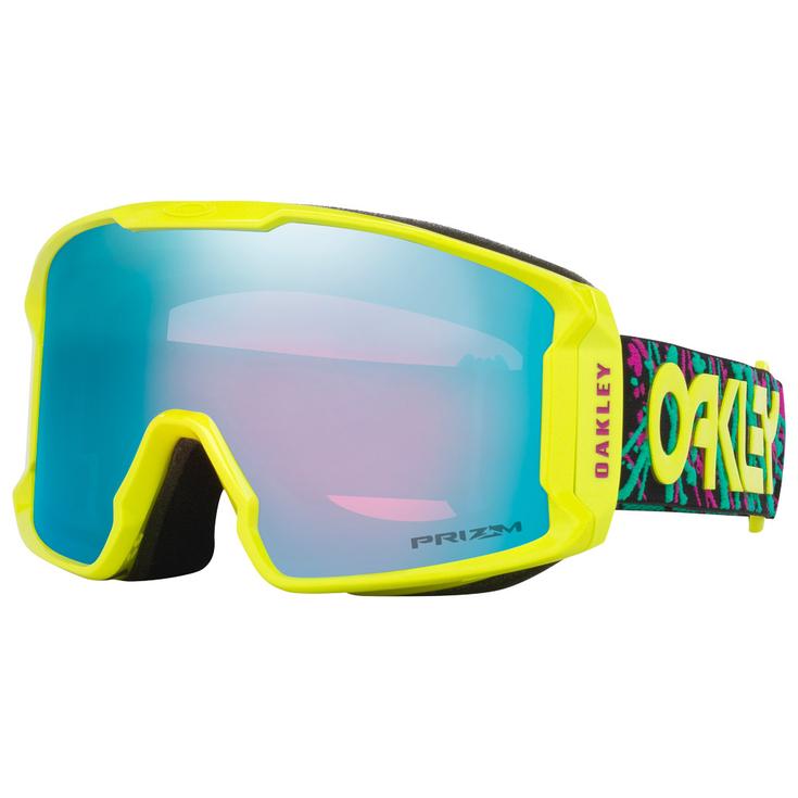 Oakley Maschera Line Miner M Jaxson Blue Prizm Sapphire Iridium Presentazione