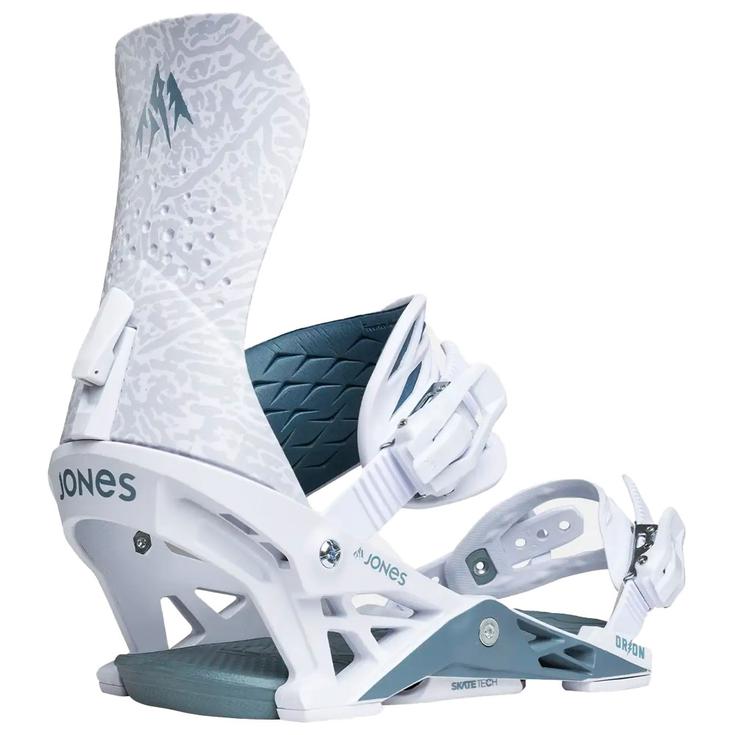 Jones Snowboardbindung Orion White Glacier Frost Präsentation