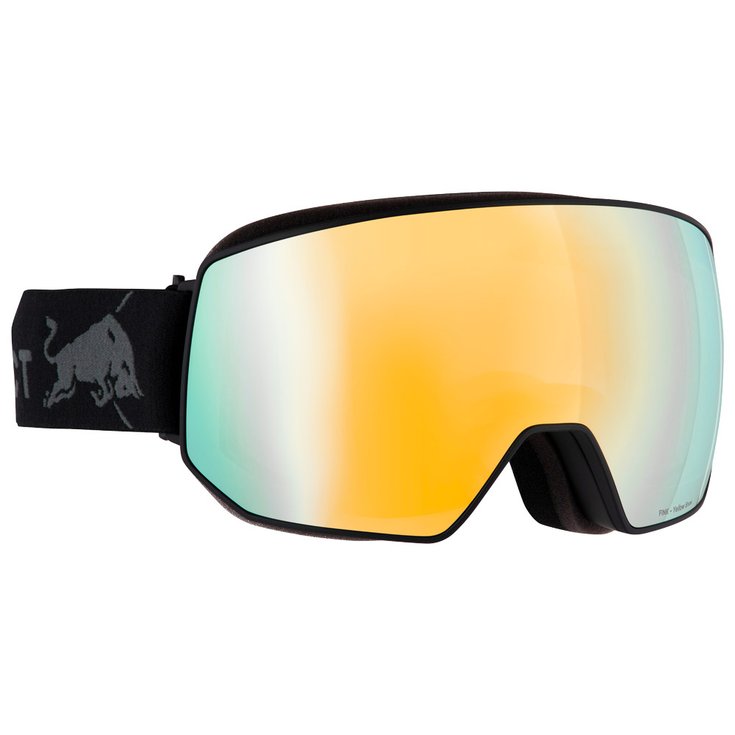 Red Bull Spect Goggles Fink Matt Black Smoke Yellow Mirror Overview