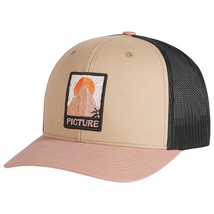 Picture Cap Kuldo Trucker Cap Dark Stone Overview