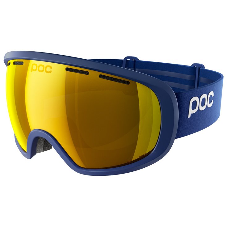 Poc Masque de Ski Fovea Clarity Lead Blue Spektris Orange Présentation