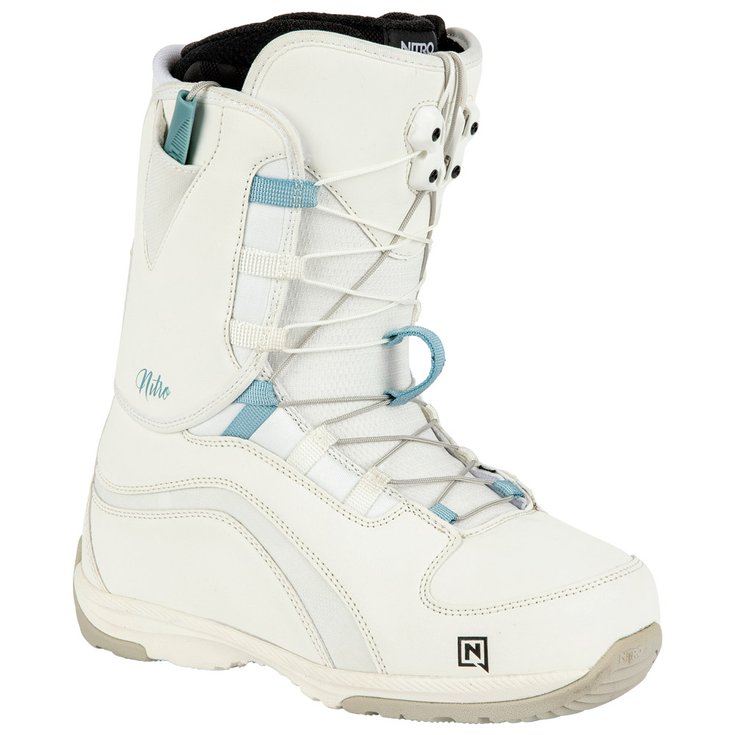 Nitro Boots Futura TLS White blue Voorstelling