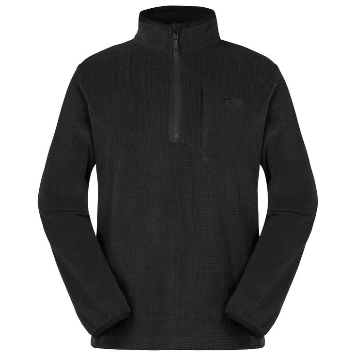 Picture Polaire Weavy 1/4 Zip Black Présentation