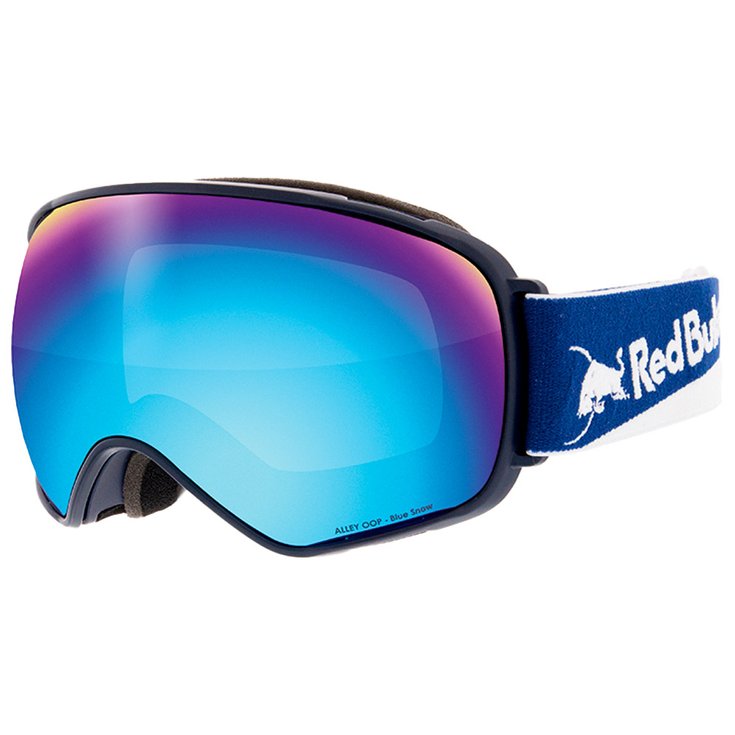 Masque de Ski Red Bull Spect Chute Matt Blue Purple Blue Mirror +
