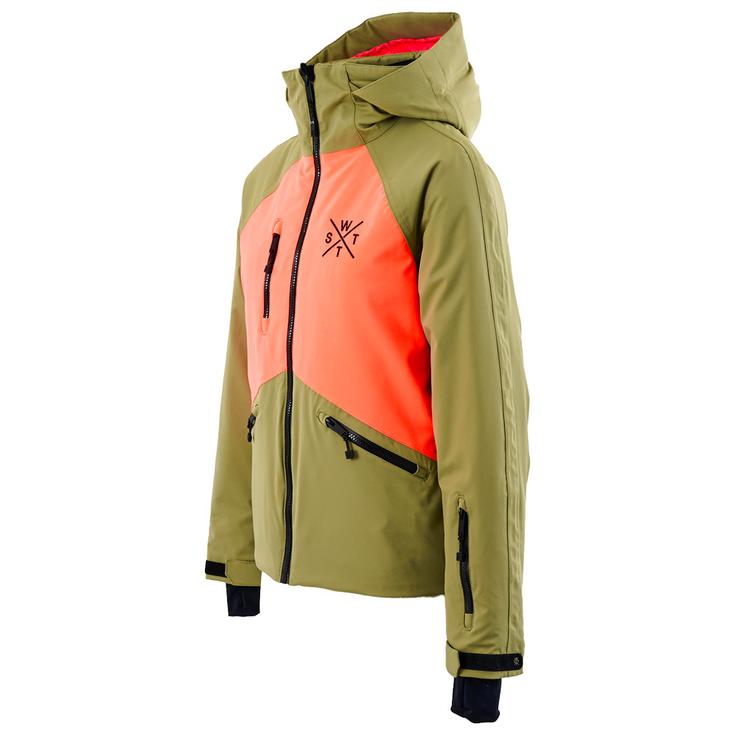 Watts Chaqueta esqui X-Peak Olive Presentación