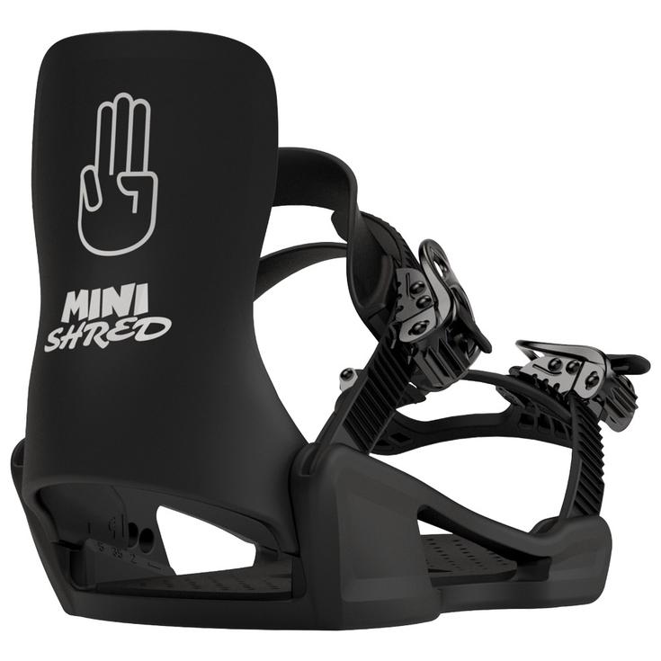 Bataleon Binding snow Minishred Black Voorstelling