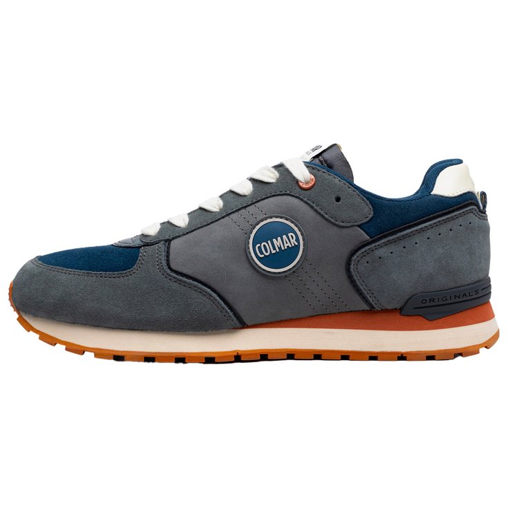 Colmar Travis Block Gray Dark Denim Orange 