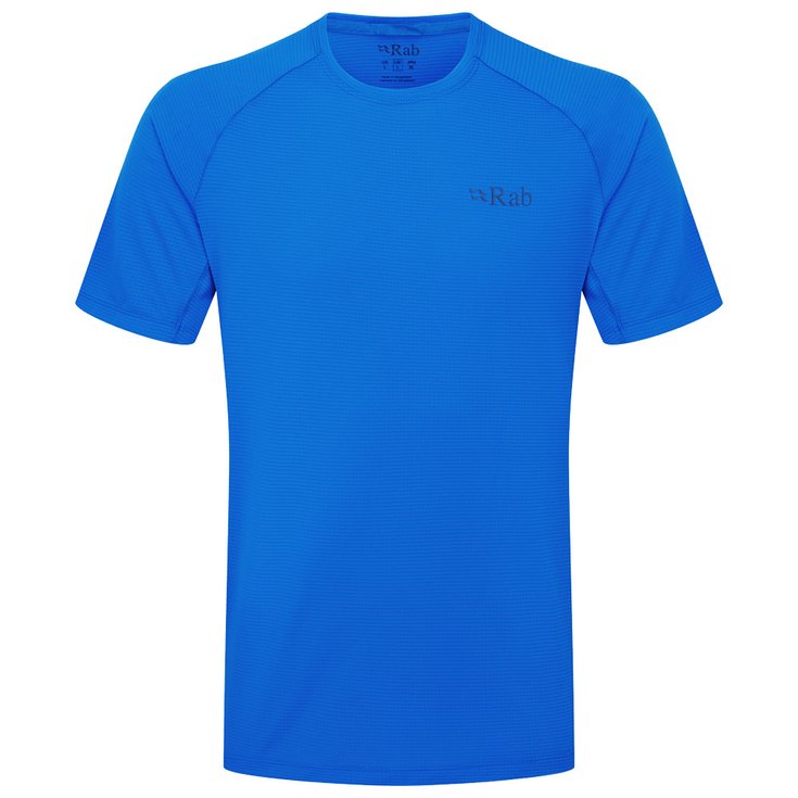 RAB Maglietta da trekking Sonic Tee Shirt Maya Blue Presentazione