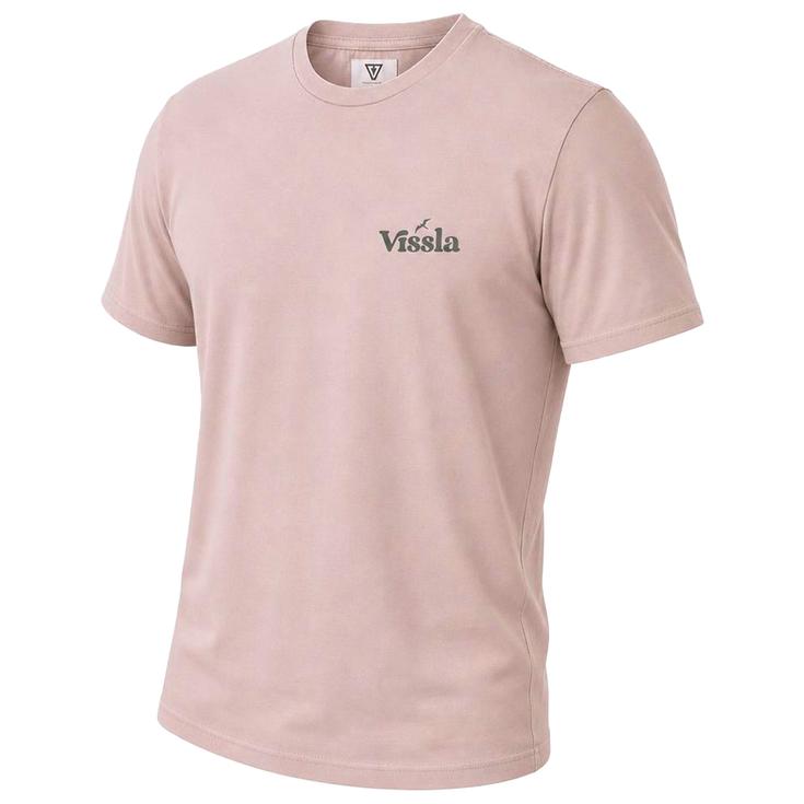 Vissla Tee-shirt Extra Strength Cosmic Wash Short Sleeve Rose Présentation
