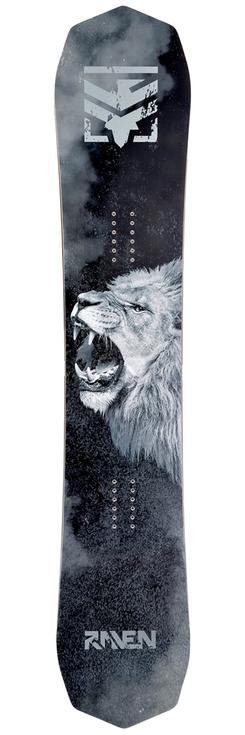 Raven Snowboard plank Lion Voorstelling