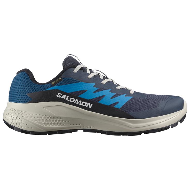 Salomon Trailschoenen Alphaglide Gore-Tex Blue Nights Lunar Rock French Voorstelling