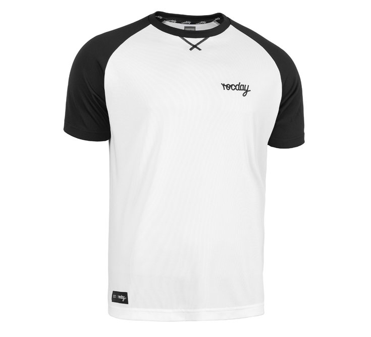 Rocday MTB jersey Park White/Black Detail 22
