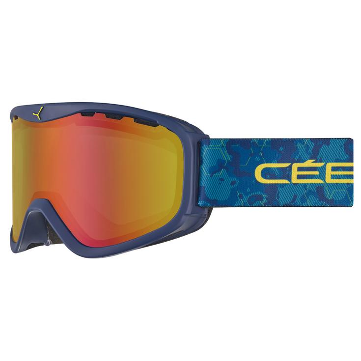 Cebe Máscaras Ridge Otg Dark Blue Camo Pc Vario Perfo Amber Flash Red Cat.1-3 Presentación