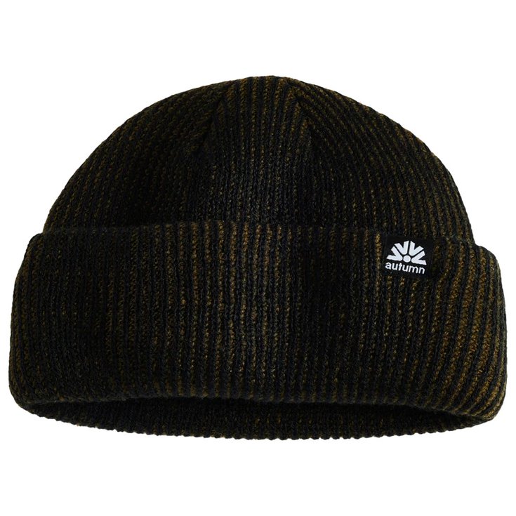 Autumn Gorro Cord Double Roll Beanie Army Presentación