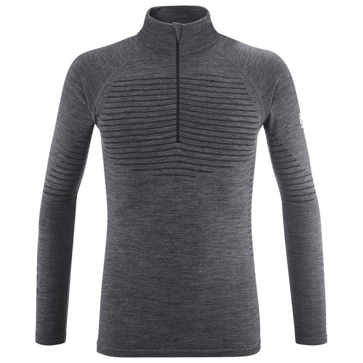 Millet Technical underwear Drynamic Warm 1/2 Zip M Anthracite Grey Overview