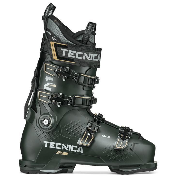 Tecnica Skischuh Mach1 Lv 120 Td2 Dark Progressive Green Präsentation