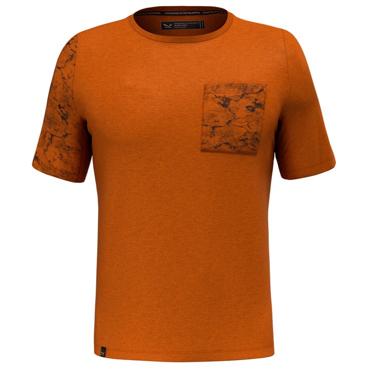 Salewa Camiseta de escalada Lavaredo Hemp M Pocket Autumnal Presentación