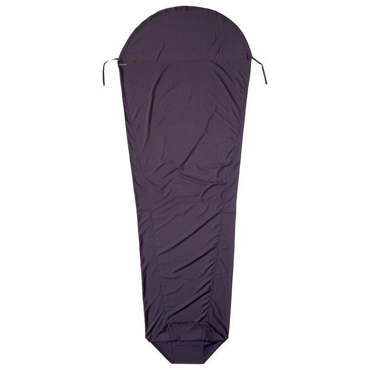 Cocoon Schlafsack-Inlett Thermolite Silkweight Sarcophage Volcano Grey Präsentation