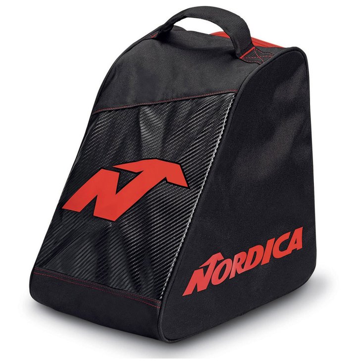 Nordica Schoenzakken Boot Bag Lite Noir Rouge Voorstelling