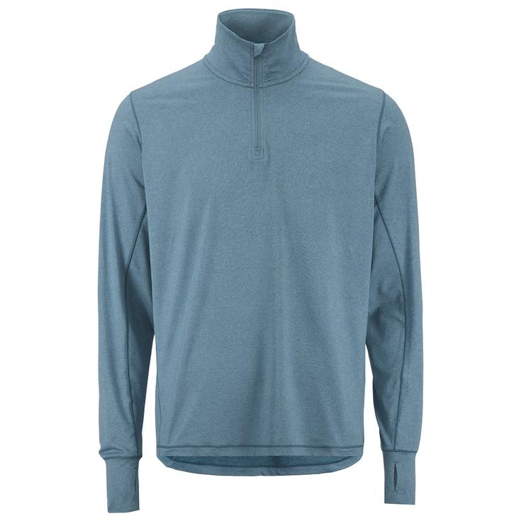 Craft Trail tee-shirt Flow Half Zip Long Sleeve M Real Melange Overview