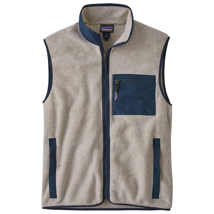 Patagonia Fleece M's Synch Vest Oatmeal Heather Overview
