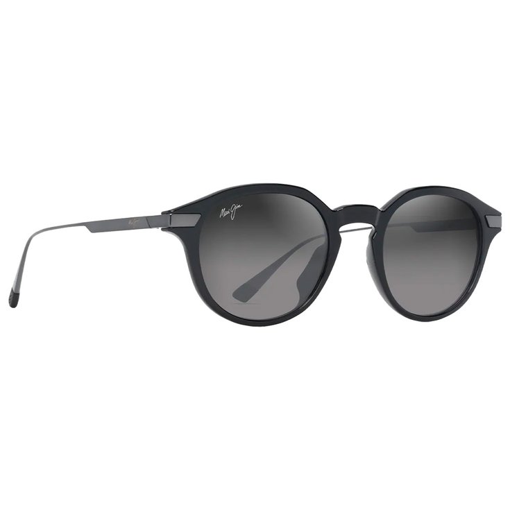 Maui Jim Sunglasses Momi Noir Brillant Neutral Grey MauiBrilliant Overview