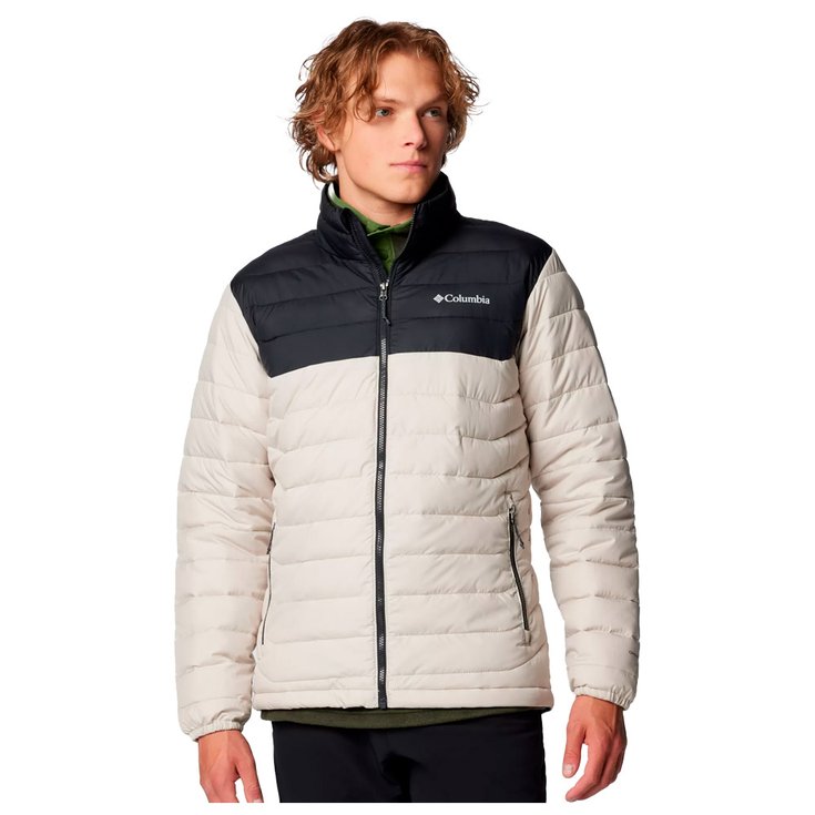 Columbia Powder Lite II Jkt Dark Stone Black 