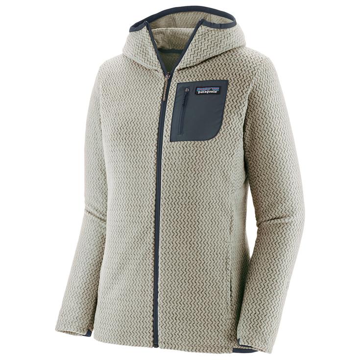 Patagonia Women's R1 Air Full-Zip Hoody Wool White 
