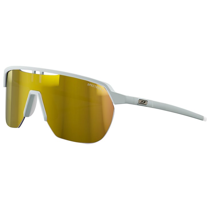 Julbo Zonnebrillen Frequency Mat Gris Clair Blanc Spectron 3 Voorstelling