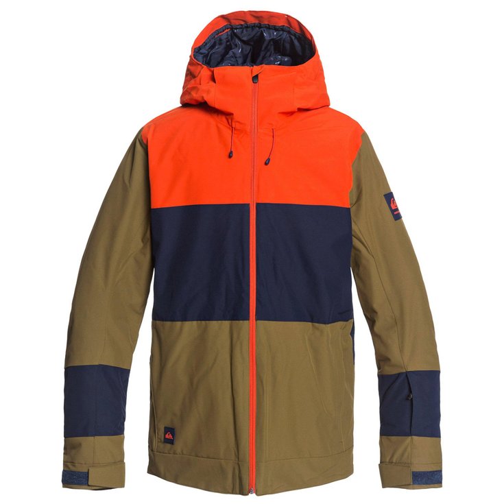 Quiksilver Ski Jacket Sycamore Miltary Olive Overview