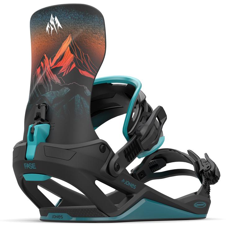 Jones Snowboard Binding Mercury Fase Blue Overview