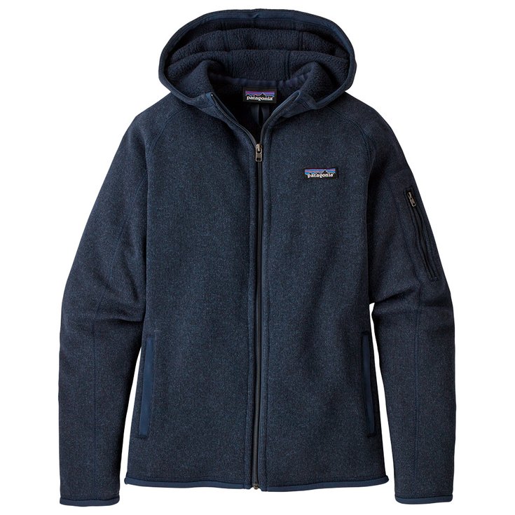 Patagonia Fleece W's Better Sweater Hoody New Navy Voorstelling