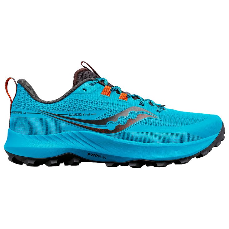 Saucony Trail shoes Peregrine 13 Agave Basalt Overview