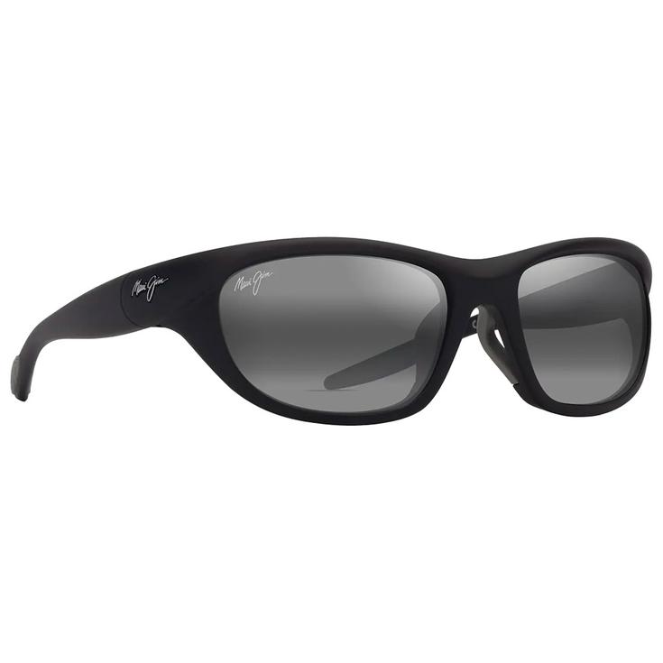 Maui Jim Zonnebrillen Haulani Asian Fit Matte Black Neutral Grey Mineral Superthin Voorstelling