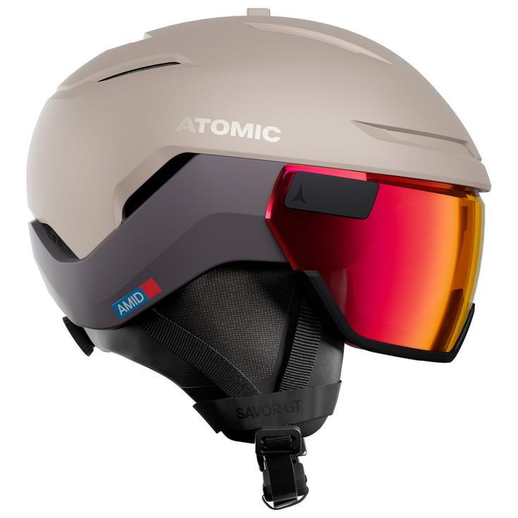 Atomic Visor Helm Savor Gt Amid Visor Photo Sand Voorstelling