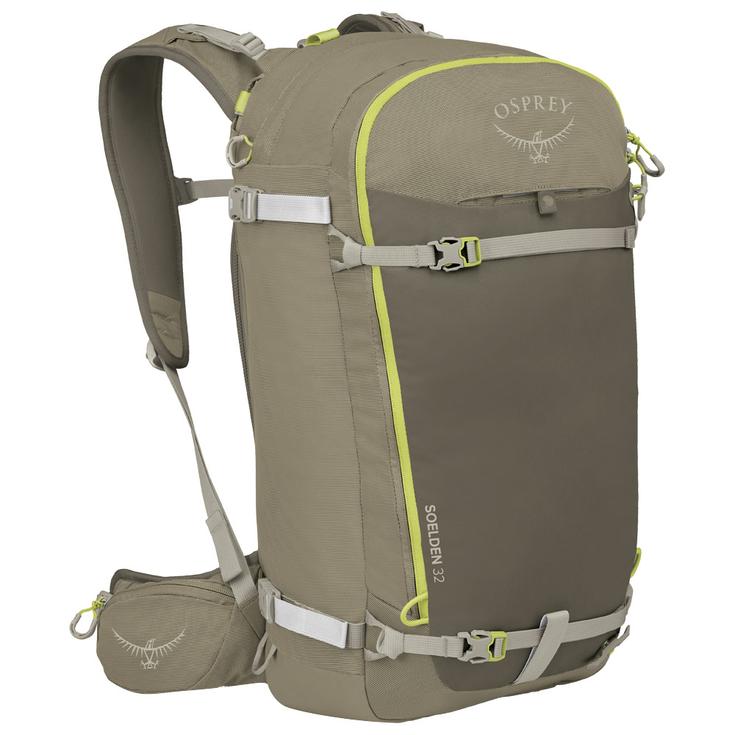 Osprey Zaino Soelden 32 Olive Tan Earl Grey Presentazione