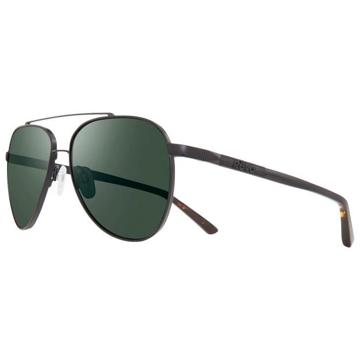 Revo Zonnebrillen Arthur Black Crystal Smoke Green Polarized Voorstelling